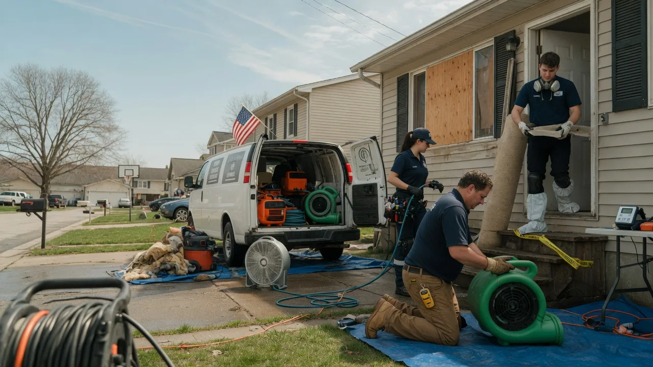 Water Damage Restoration in Langley, KY near me